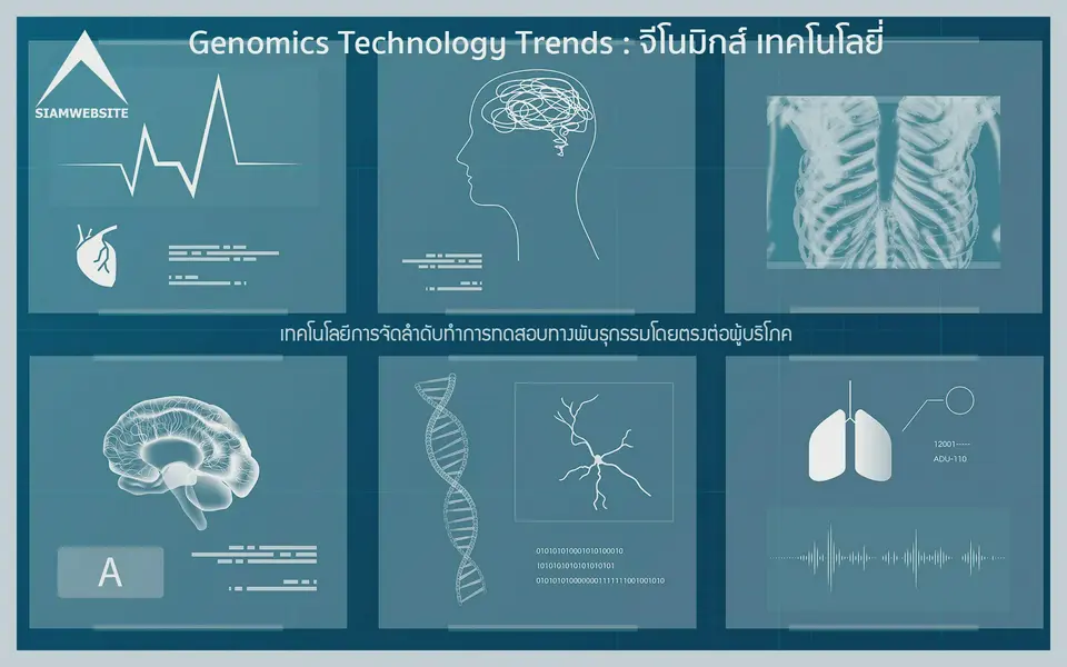 รับทําเว็บไซต์ เว็บขยายสายงาน Genomics Technology Trends : จีโนมิกส์ เทคโนโลยี่ | TTT-WEBSITE 